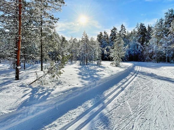 Maxim hiihtokoulu hiihtoladut